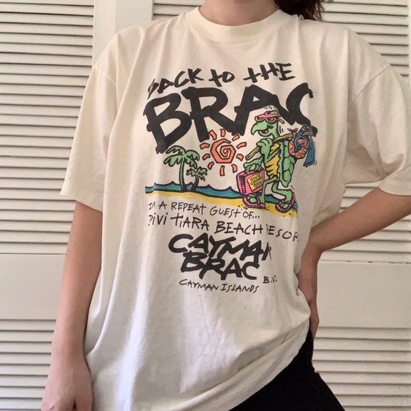 Cayman Islands Vintage Bike T-shirt Cayman Islands Vintage Bike T-shirt